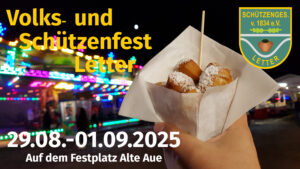 Mehr über den Artikel erfahren Ankündigung Schützenfest 2025