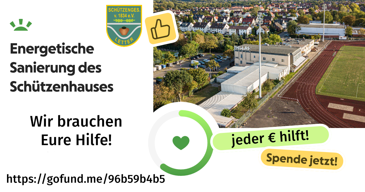 Mehr über den Artikel erfahren Spendenaktion zur Sanierung unserer LG-Stände